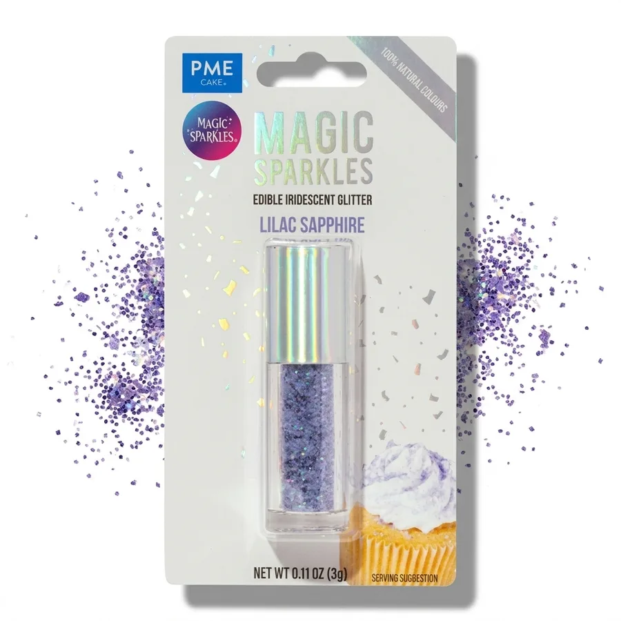 Jedlé glitry Lilac Sapphire 3 g – PME