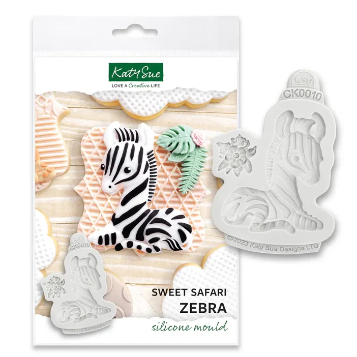 Silikonová formička zebra – Katy Sue