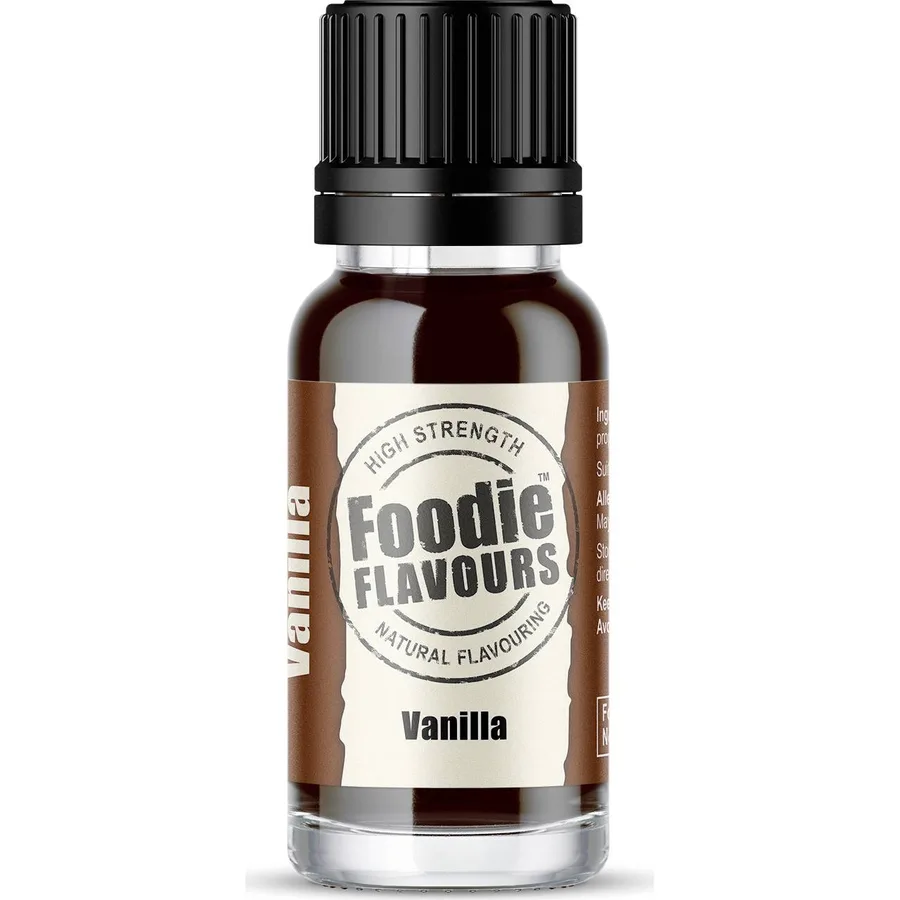 Přírodní koncentrované aroma vanilka 15 ml – Foodie Flavours