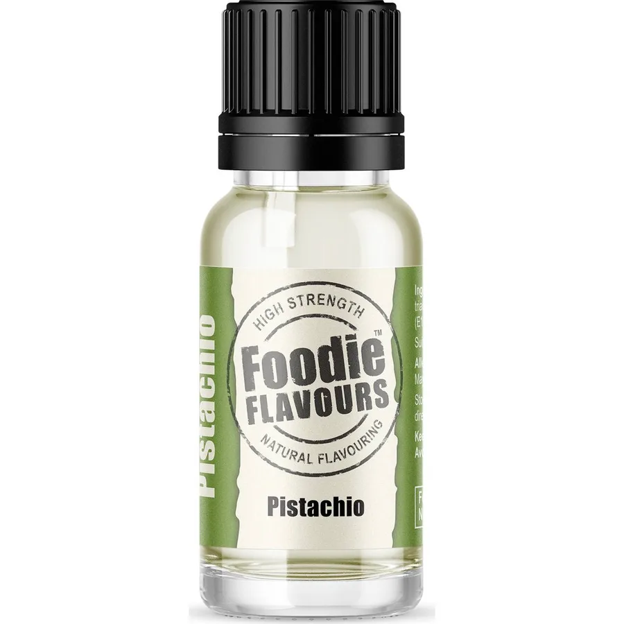 Přírodní koncentrované aroma pistácie 15 ml – Foodie Flavours