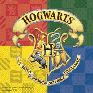 Ubrousky Harry Potter 33 × 33 cm, 20 ks – Procos
