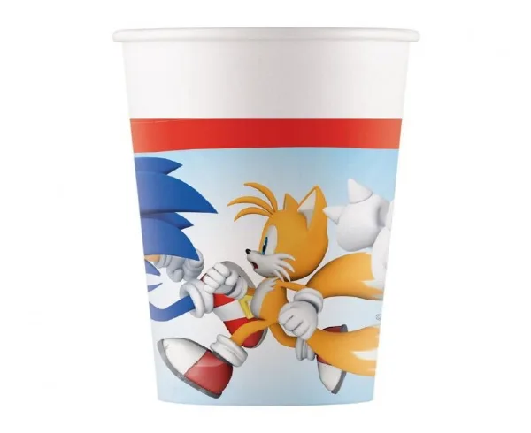 Papírové kelímky Sonic 200 ml, 8 ks – Procos s.a.