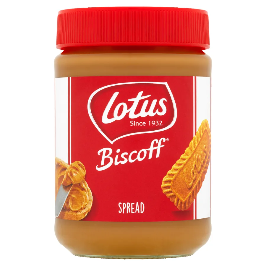 Lotus Biscoff pomazánka ze sušenek jemná Creamy 400 g – Lotus Bakeries