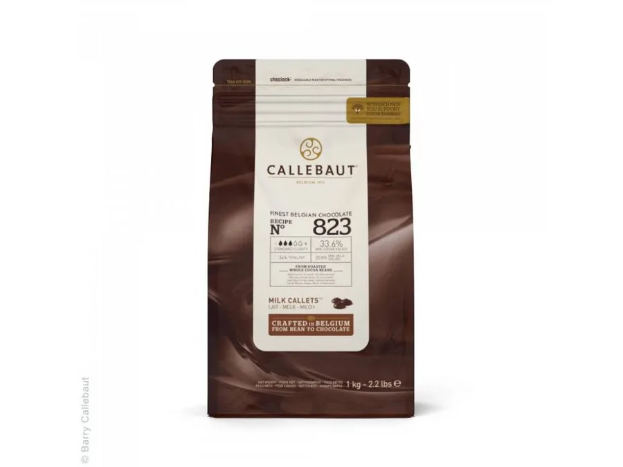 Mléčná čokoláda 33,6% v pecičkách 1 kg – Callebaut