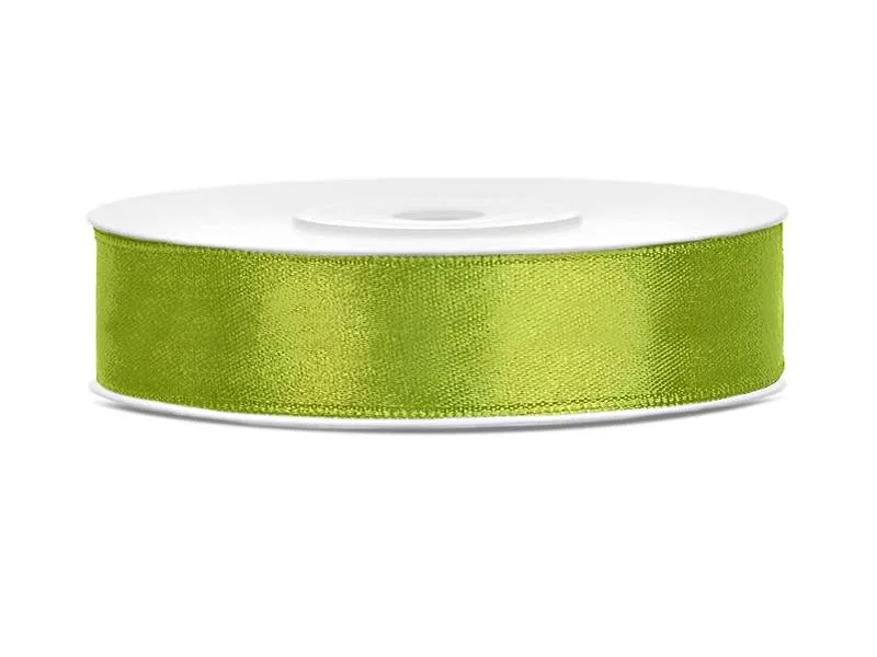 Zelená stuha 12 mm x 25 m – PartyDeco