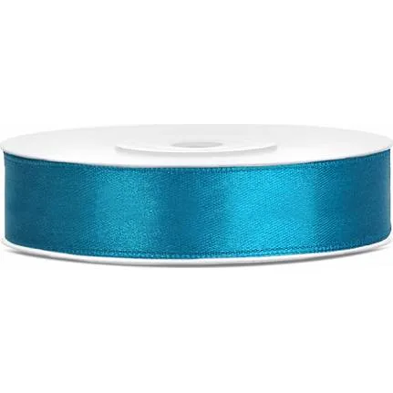 Tyrkysová stuha 12 mm × 25 m – PartyDeco