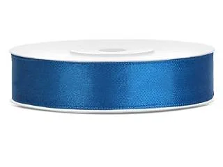 Modrá dekorační stuha 12 mm × 25 m – PartyDeco