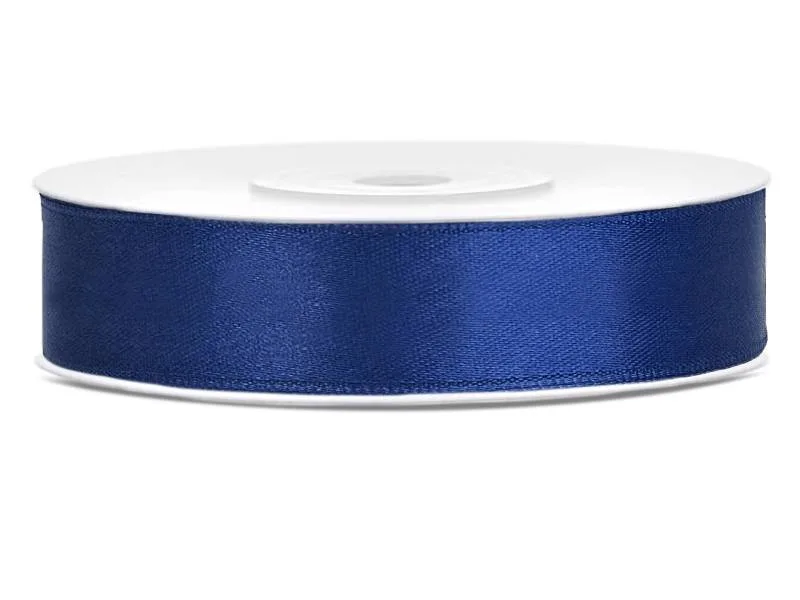 Námořnicky modrá stuha 12 mm × 25 m – PartyDeco