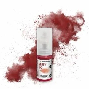 Třpytky v rozprašovači Ruby Metallic Dust 5 g – Food Colours