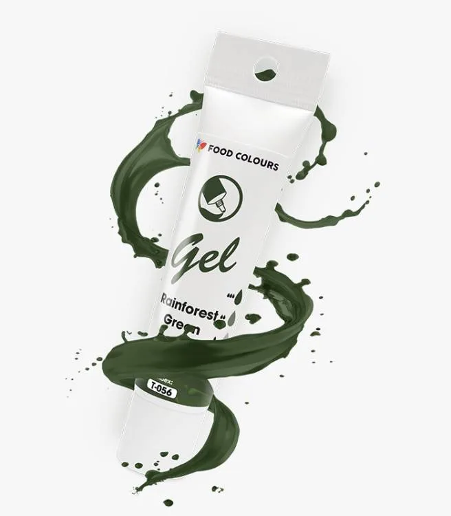 Gelová barva Rainforest Green 30 g – Food Colours