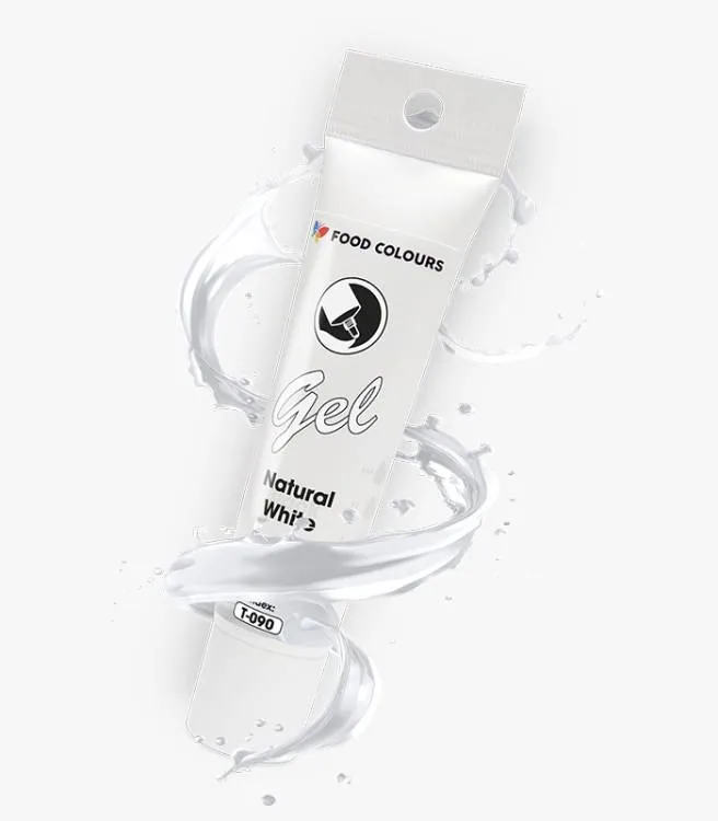 Gelová barva Natural White 30 g – Food Colours