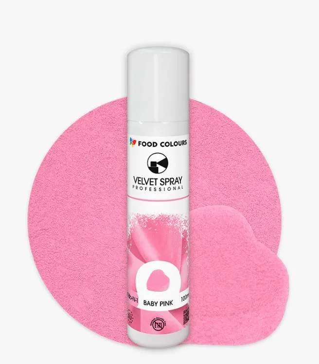 Sametový sprej Baby Pink 100 ml – Food Colours