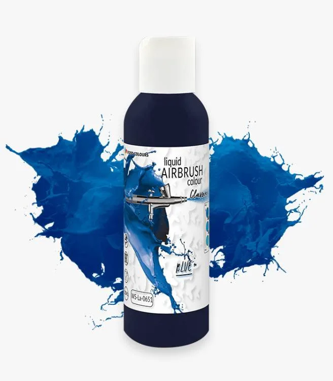 Airbrush barva tekutá modrá 135 ml – Food Colours