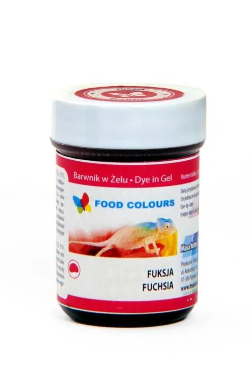 Gelová barva sytě růžová Fuchsia 35 g – Food Colours