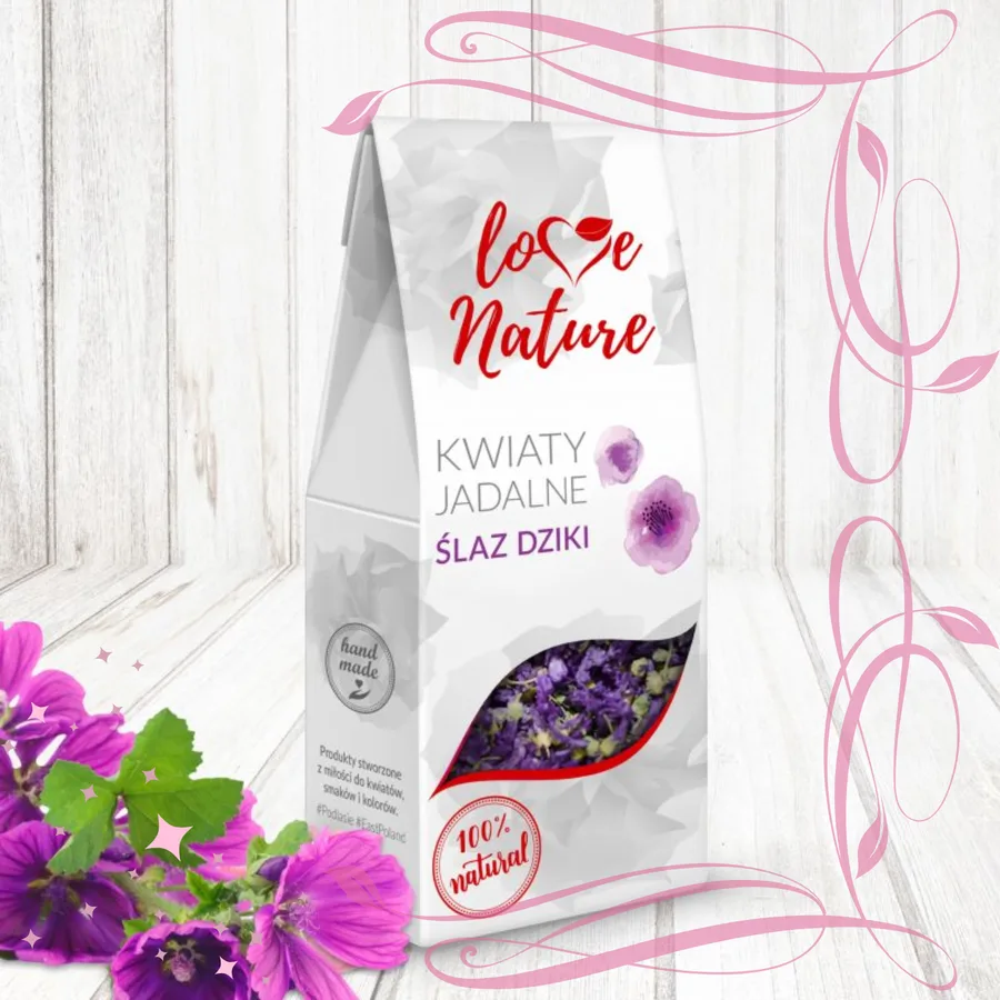 Jedlé sušené květy Okvětní lístky Švestka divoká 15 g – LOVE NATURE