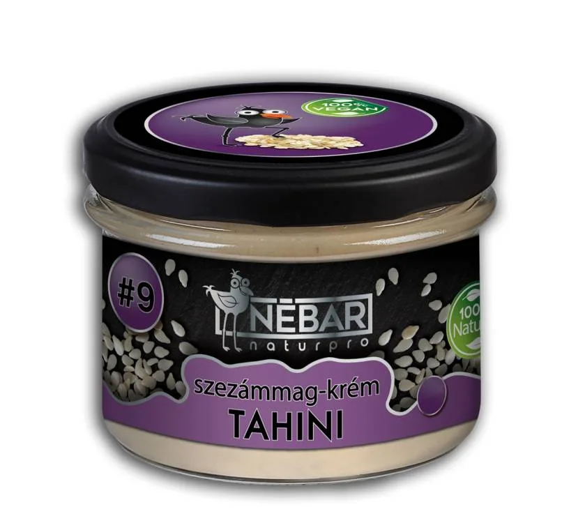 Tahini 100% sezamová pasta 180 g – Nébar