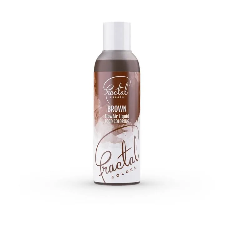 Tekutá airbrush barva hnědá 100 ml – Fractal