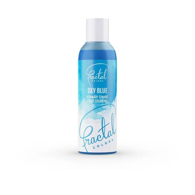 Airbrush barva tekutá Sky Blue 100 ml – Fractal