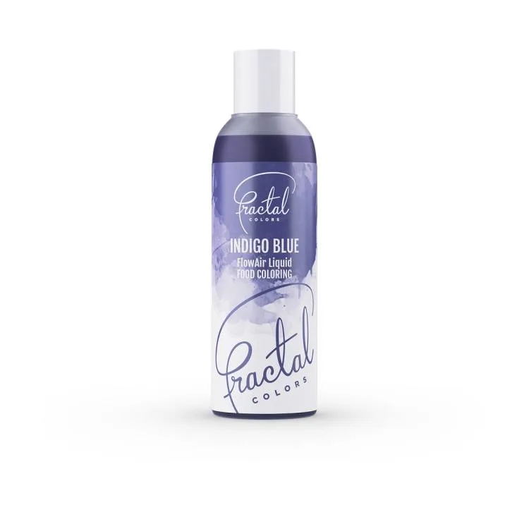 Tekutá airbrush barva Indigo Blue 100 ml – Fractal