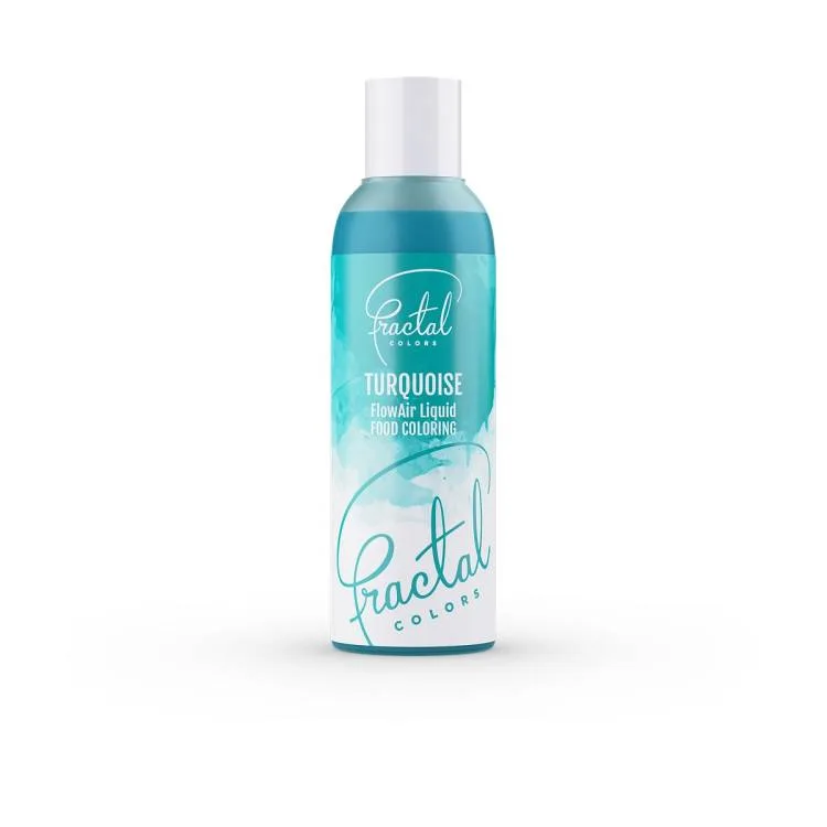 Airbrush barva tekutá tyrkysová 100 ml – Fractal