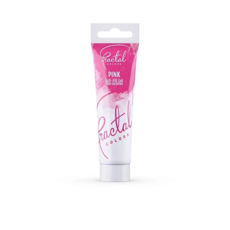 Gelová barva růžová Pink 30 g – Fractal
