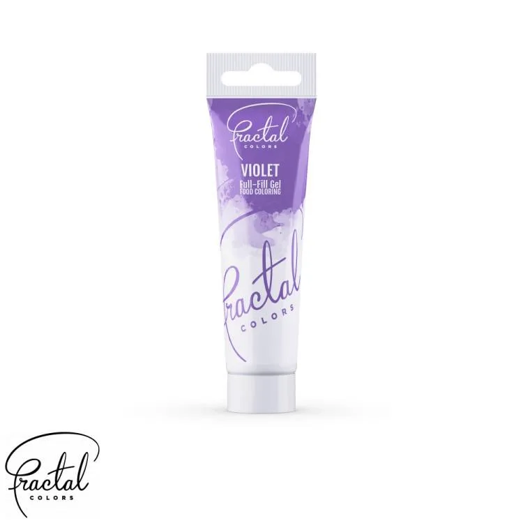 Koncentrovaná gelová barva Violet 30 g – Fractal