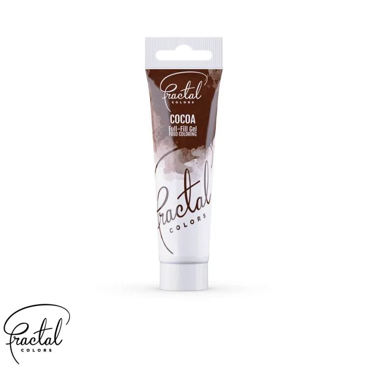 Gelová barva Cocoa koncentrovaná 30 g – Fractal
