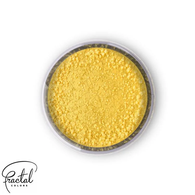 Jedlá prachová barva Canary Yellow 2 g – Fractal