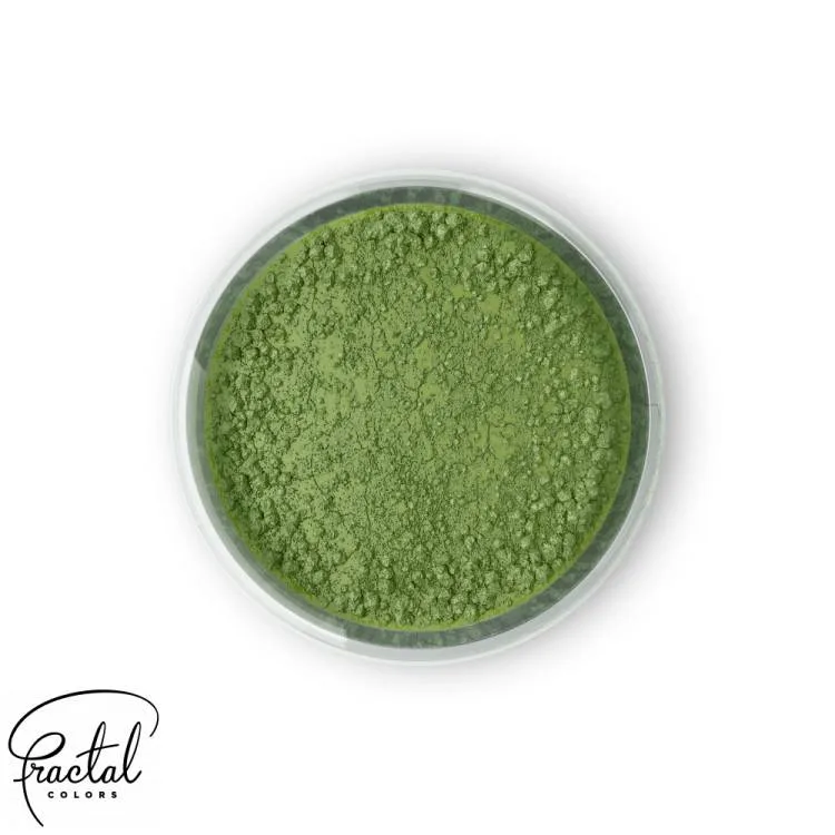 Jedlá prachová barva Moss Green 1,3 g – Fractal
