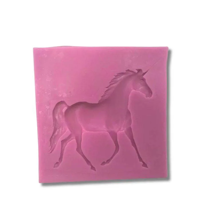 Silikonová forma Jednorožec, 7 × 7,3 cm