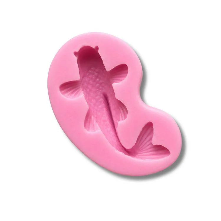 Silikonová forma Kapr, 7 × 4,7 cm