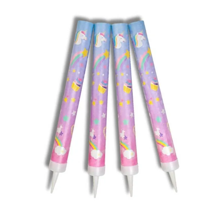 Dortová fontána s jednorožci 16 cm (4 ks) – Godan