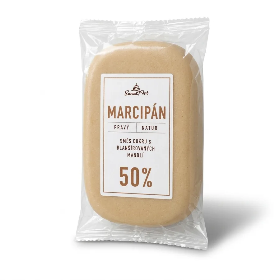 Pravý marcipán 50 % mandlí 500 g – SweetArt