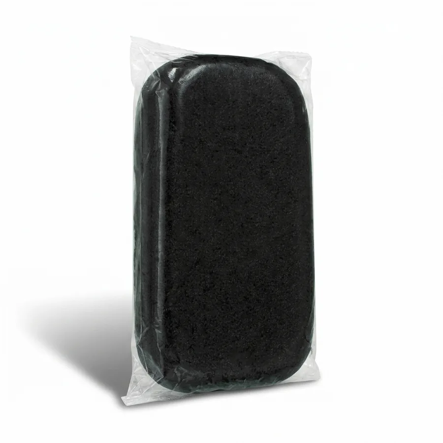 Marcipánový fondán s mandlemi černý 1 kg – SweetArt