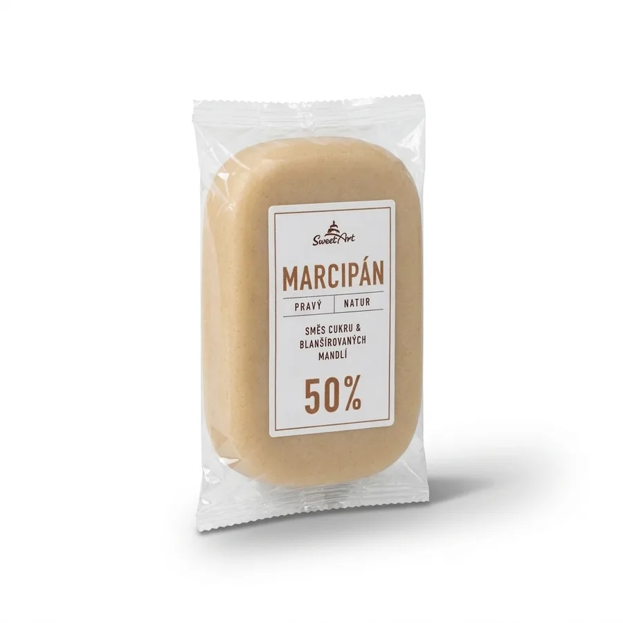 Pravý marcipán 50% mandlí 150 g – SweetArt