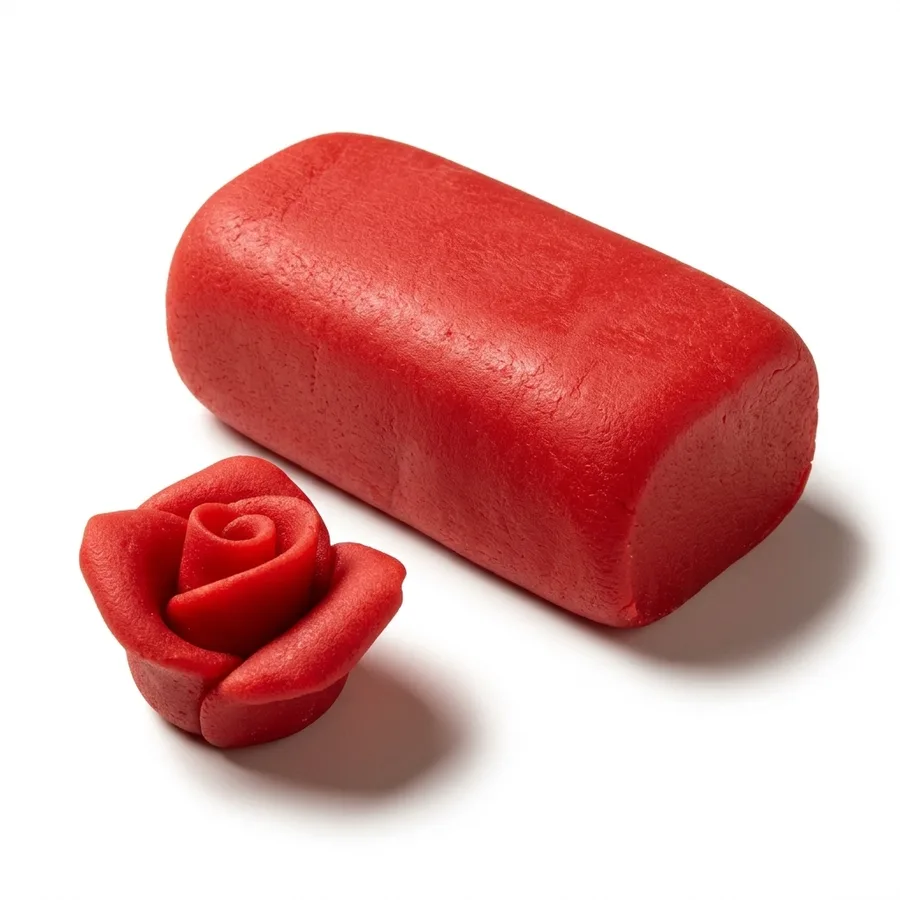 Pravý marcipán 30% mandlí červený 150 g – SweetArt
