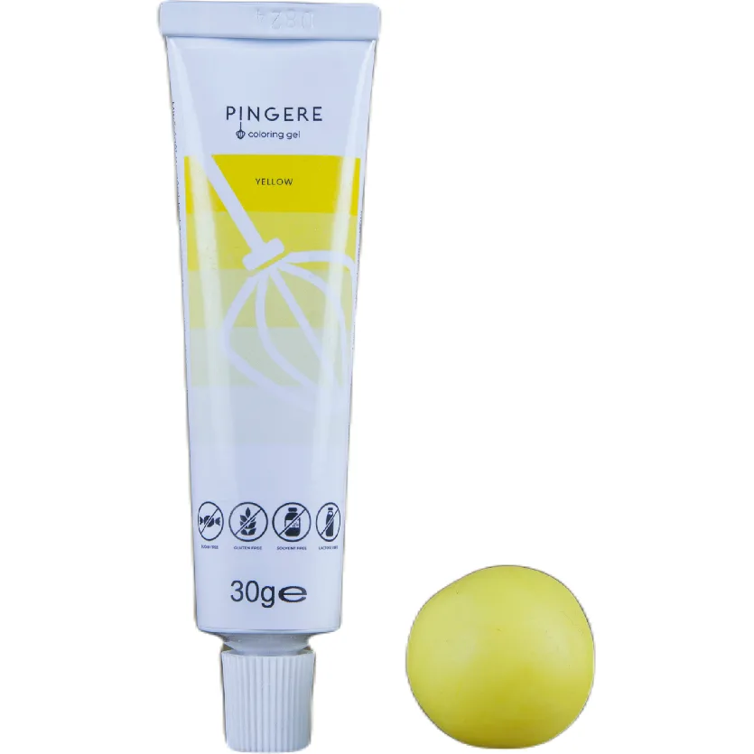 Gelová barva žlutá extra barvicí 30 g – K2