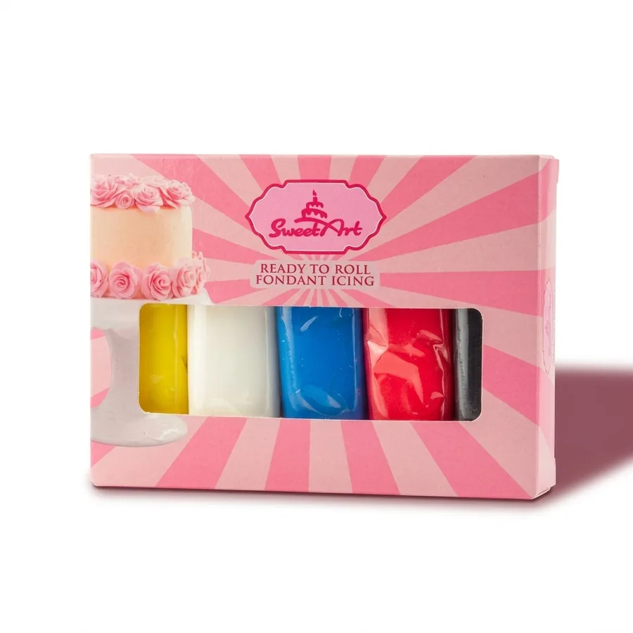 Sada potahovacích a modelovacích hmot Spider mix 500 g – SweetArt