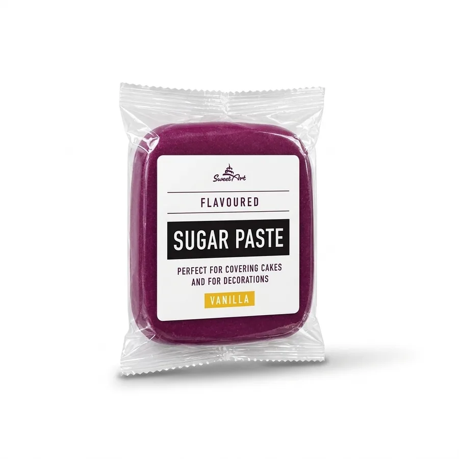 Fondán na dort fialový Neon Violet vanilkový 250 g – SweetArt
