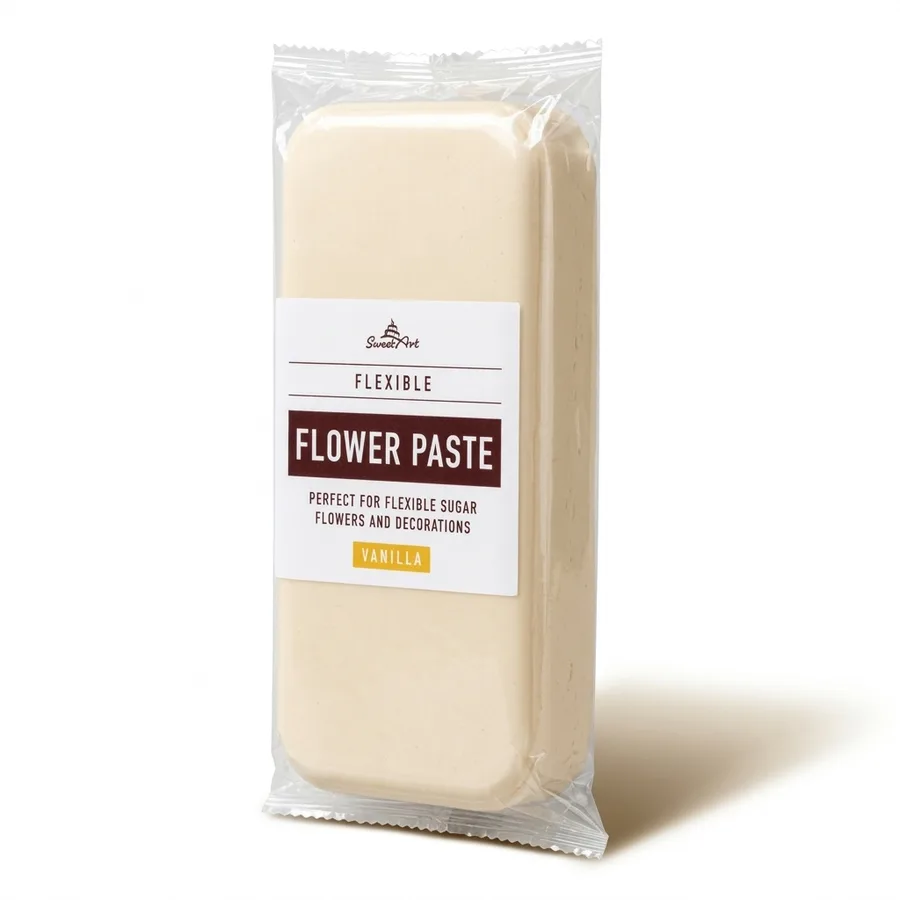 Modelovací hmota na květiny vanilková bílá 1 kg – SweetArt