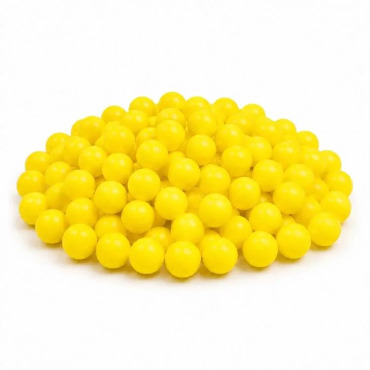 Cukrové perly žluté 7 mm 80 g – SweetArt