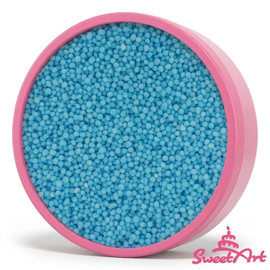 Cukrový máček nebesky modrý 90 g – SweetArt