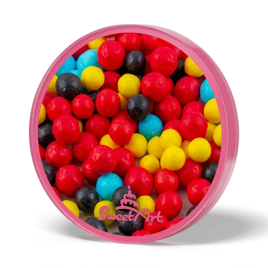 Cukrové perly Cars mix 7 mm 80 g – SweetArt