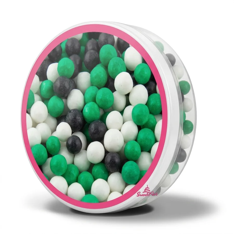 Cukrové perly Football mix 7 mm 80 g – SweetArt