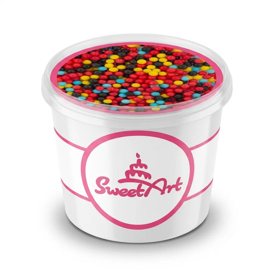 Cukrové perly Cars mix 5 mm 80 g – SweetArt