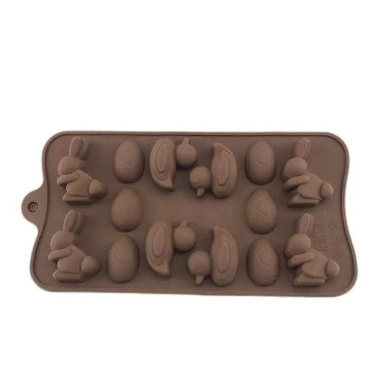 Silikonová forma na čokoládu Velikonoce (3–4,5 cm)
