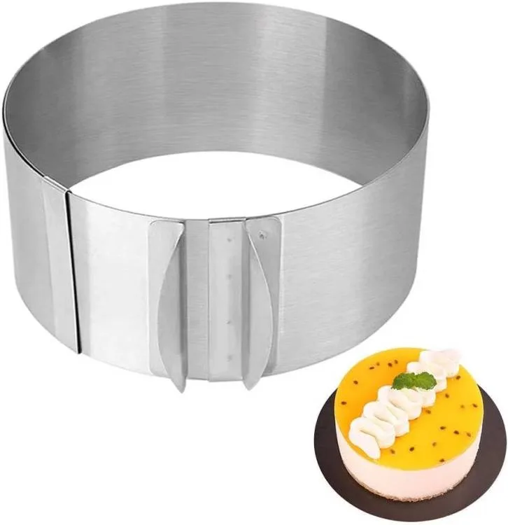 Nastavitelný kruhový ráfek na dort 24–30 cm, v. 10 cm