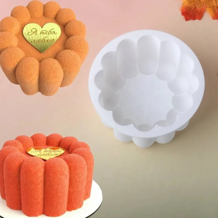 Silikonová forma na pečení a mražené dezerty Kruh, průměr 12 cm