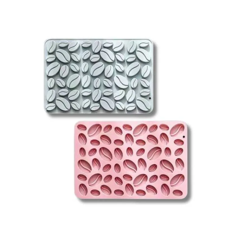 Silikonová forma na pečení a mražené dezerty Kávová zrna, 30,5 x 21 cm