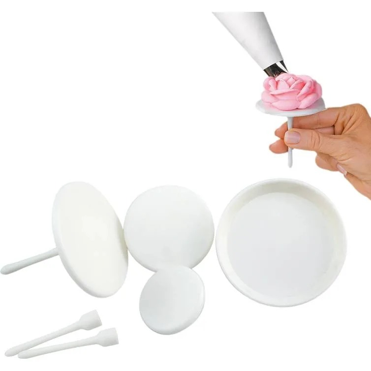 Plastové cukrářské hřebíky na květy sada 4 ks – Cakesicq